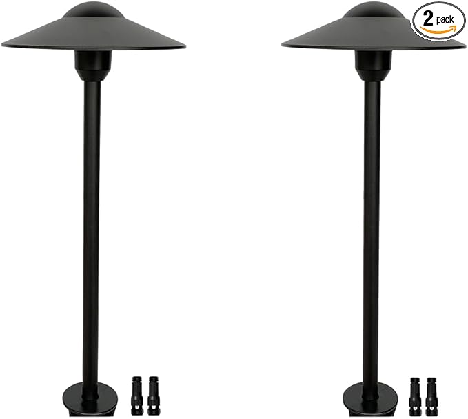 Low Voltage Path Lights Cast Aluminum Pathway Lights Driveway Light,Wire Connectors - Outdoor Lighting Accessory | Lumora