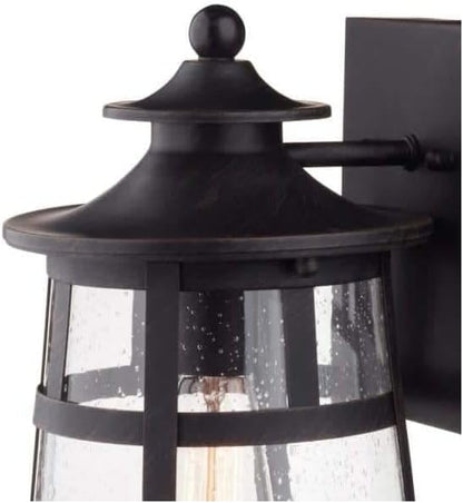 Globe Electric Wall Sconce Ezekiel Brnz