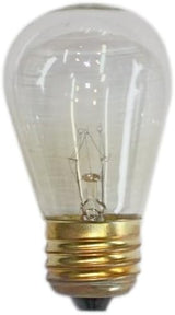 S1411WC Clear S14 Light Bulb with E26 Base, 11-Watt (Pack of 12) - Incandescent Outdoor Bulb | Lumora