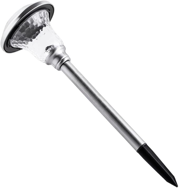 BLACK+DECKER Solar-Powered Outdoor Path Light - 8 Pack (BDSLPT8P)