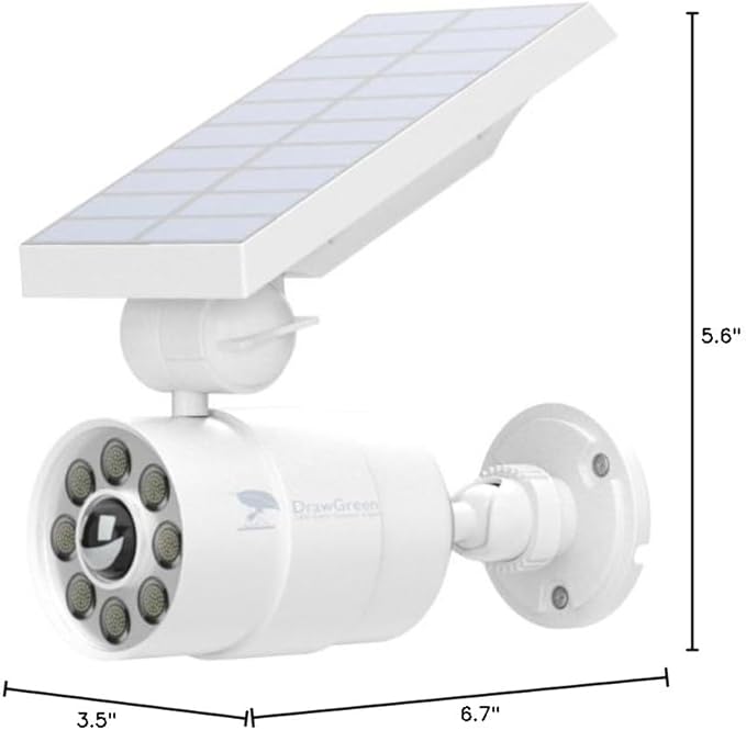 Motion Sensor Outdoor Solar Lights Waterproof Aluminum alloy(Not plastic) Solar Spot Lights, Solar Motion Detector Lights for Outside Patio Porch Wall Driveway Garden, 100-Week FREE Refund/Replacement
