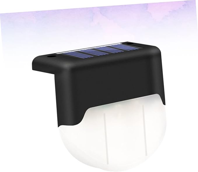 1Pc Solar Outdoor Stair Lamp Warm LED Lighting for Handrails and Fences Easy Installation Weather Resistant Solar | Lumora