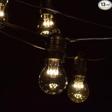 Hometown Evolution, Inc. E26 Commercial String Lights with 16 Gauge Wire (24 Foot 12 - Outdoor Security Flood Light | Lumora