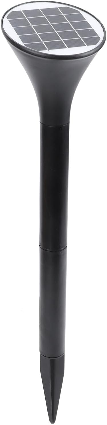 Alomejor Solar Pathway Light, ABS SolarPowered Outdoor Lights for Gardens, Automatic LED Illumination, 1200mAh Battery for Pathway and Walkways (Warm Light)