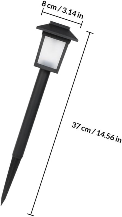 4 Pcs Solar Yard Lights Waterproof Outdoor LED Lawn Lamps for Garden Pathway Landscape Lighting