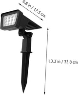 NUOBESTY Solar Powered Garden Stake Light Pathway Lamp for Lawn Driveway and Patio Decor Outdoor Solar Led Lighting | Lumora