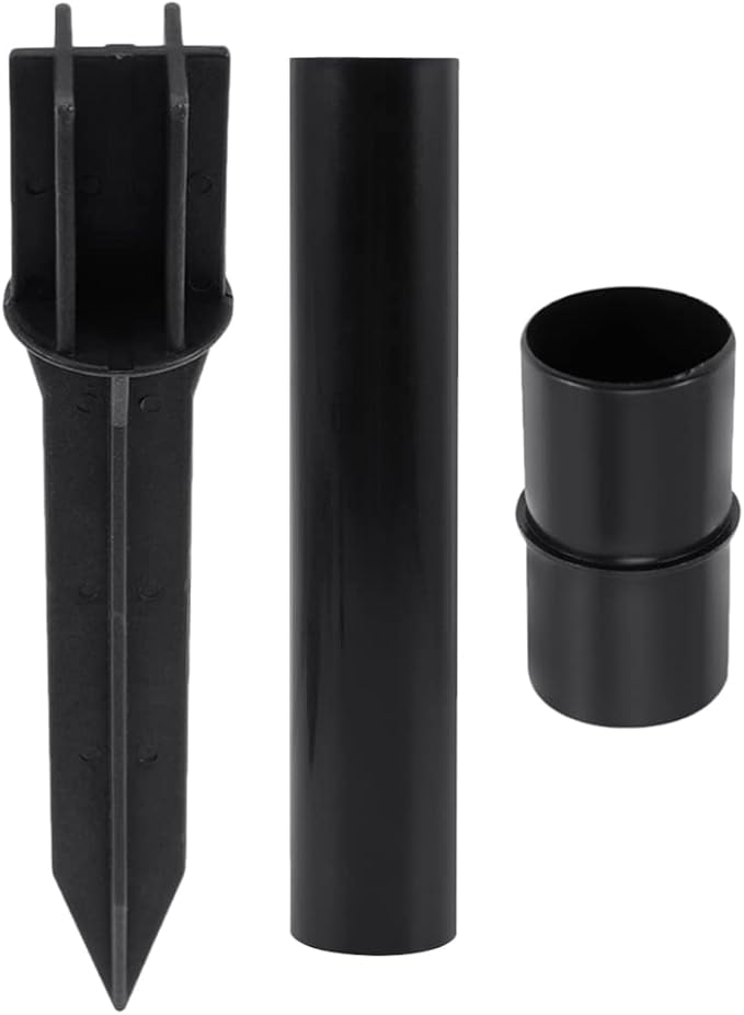 Yardwe Outdoor Solar Light Replacement Pole Buckle Connector Plastic Ground Stake for Landscape Path Lighting | Lumora