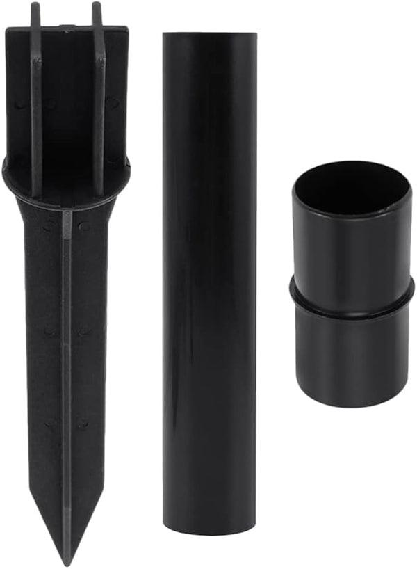 Yardwe Outdoor Solar Light Replacement Pole Buckle Connector Plastic Ground Stake for Landscape Path Lighting | Lumora