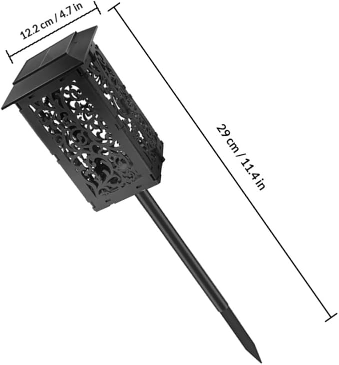 Outdoor Path Lights Waterproof LED Garden Lights for Yard Patio Walkway Four-Color Decorative Lighting