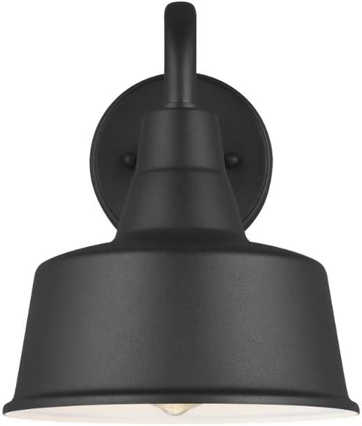 Sea Gull Lighting Barn Light-1 Light Small Outdoor Wall Lantern in Traditional Style-8 Inch Wide by 10 Inch | Lumora
