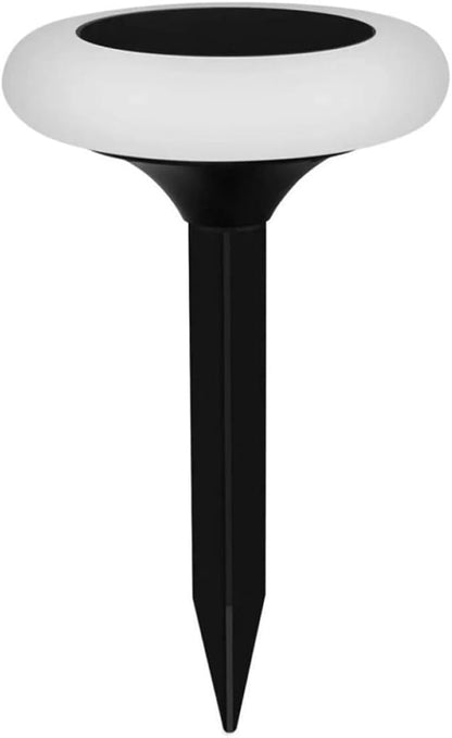 VALICLUD Solar Ground Plug Light RGB Colorful Solar Garden Lamp 8 Modes Outdoor Landscape Pathway Lighting for Yard and Driveway