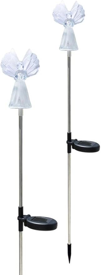 Solaration Frosty Angel Solar Lights (Set of 2)