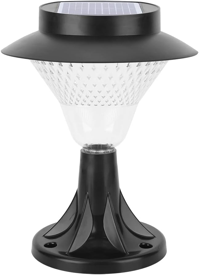 Solar Post Lights Outdoor Decorative Solar Globe Lights LED Solar Wall Lamp Solar Pathway Lights Outdoor for Yard Landscape