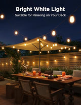 Govee S14 Bulb Outdoor String Lights 2, 144ft RGBICWW, 45 LED Bulbs, IP66 (Pack of 2)