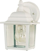 Maxim Cast-One Light Outdoor Wall Mount in Early American Style-5.5 Inches Wide by 8.5 inches high-White Finish | Lumora