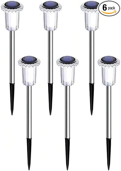 Solar Pathway Lights Outdoor – Waterproof Warm White LED Landscape Lighting for Yard, Garden, Driveway, Walkway, Patio, Lawn, Path (6)