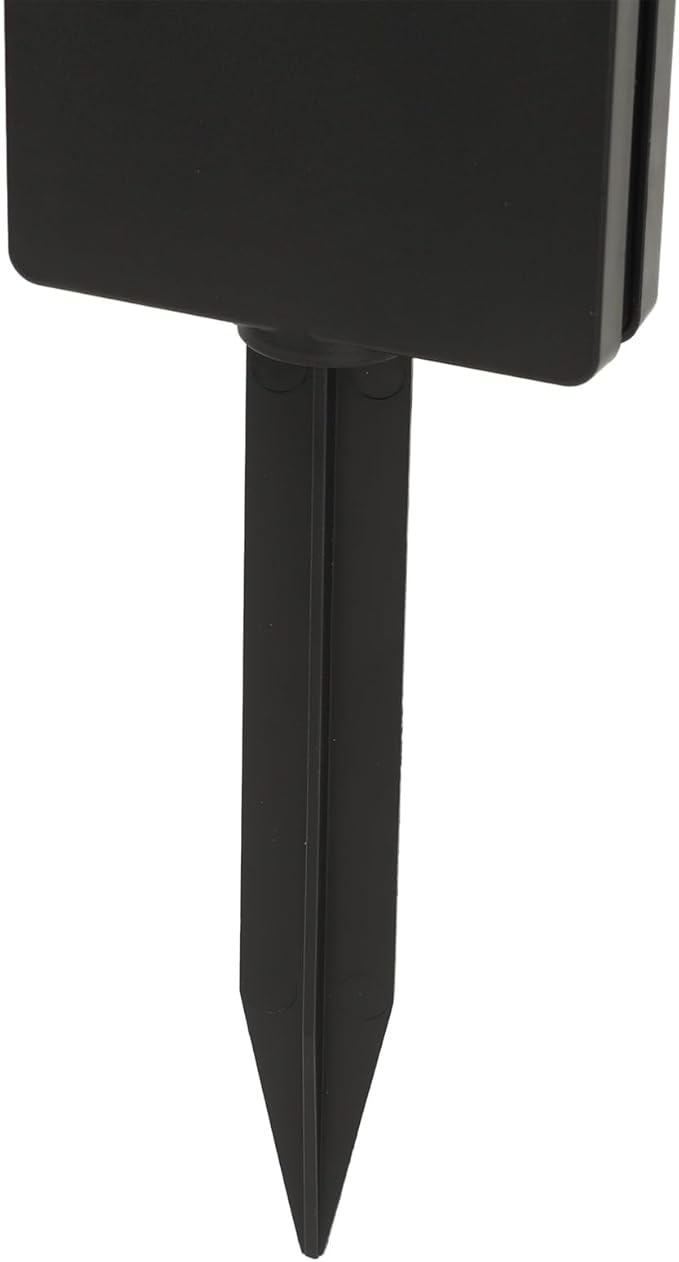 Asixxsix Solar Garden Lights, Outdoor Solar Pathway Lights with Battery Operated, 2 Color Temperatures Adjustable Brightness Levels, Solar Outdoor Lights for Garden, Landscape,