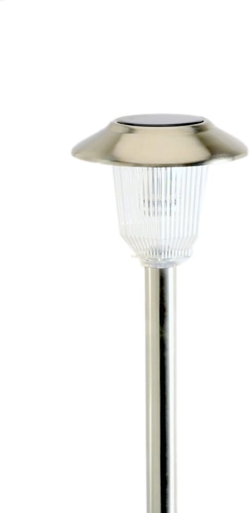 Solar Power Olympus Path Lights, Garden Light with Stake, 3X LED per lamp, 33868/8, Set of 8