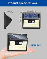 Solar Outdoor Lights [15 Pack/140LED], Motion Sensor Outdoor Light Ultra-Bright, Solar Powered Security Lights 3 Working Modes, Waterproof for Outside Garden Yard (500LM)