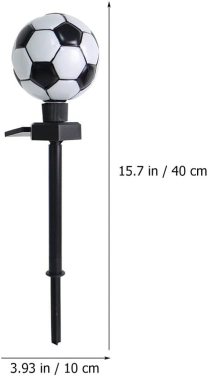 GANAZONO Solar Garden Stake Lamp Decorative Soccer Light for Yard Led Lawn Lamp Solar-Powered Patio Decorations
