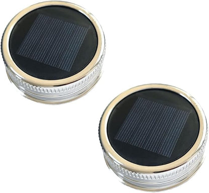 GUANFU Mosaic Solar Lanterns Outdoor Hanging Lights, Solar Table Lamps & Cool Blue Color Mosaic Glass Lights, Outdoor Waterproof Solar Night Lights, Garden,Patio,Pathway & Yard Décor…