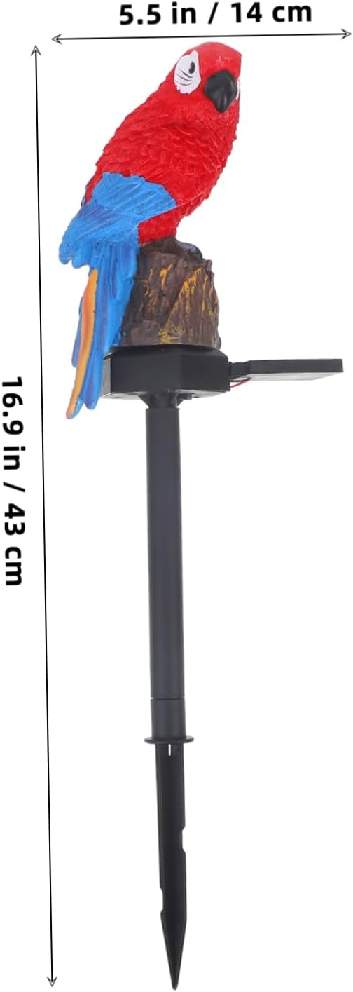 Solar Parrot Garden Lights Solar Parrot Lawn Lights Lights Outdoor Garden Stake Led Decorative Landscape for Garden Decor