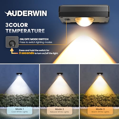 Solar Fence Lights Outdoor Waterproof, Fence Lights Solar Powered 20 Pack