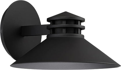 WAC Lighting dweLED, Sodor 10in LED Indoor and Outdoor Wall Light 3000K in Black
