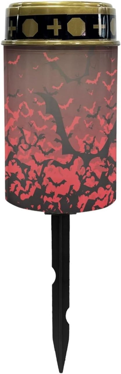 Halloween Dead Branches Solar Lights Outdoor Waterproof Halloween Pathway Lights Garden Lantern for Yard Patio Walkway Halloween Decor Solar Lights Wall Light Auto On/Off