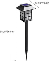 Bright Solar Pathway Lights, Weather-Resistant Solar Lamp Post for Path, Landscaping, and Driveway | Lumora