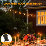 GvvooHome Outdoor String Lights, 25FT LED Waterproof Patio Lights
