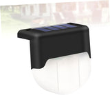 Solar Stair Lamp Outdoor Solar LED Fence Light Warm Lighting for Deck Garden Patio Handrail Easy Installation | Lumora