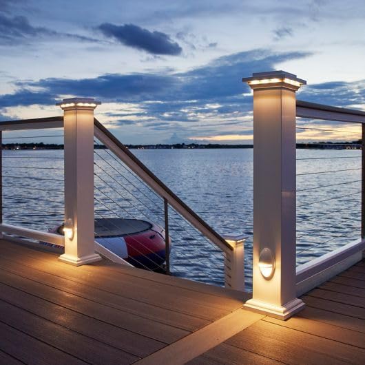 TIMBERTECH Accent LED Rail Lights for Decks, Stairs, Perimeter Boards - Outdoor Path Light | Lumora