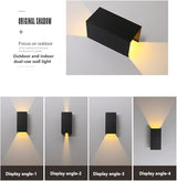 Outdoor Light Fixtures Wall Mount,Up and Down Wall Lights Indoor IP67 Waterproof Morden Wall Sconces Multi-Angle | Lumora
