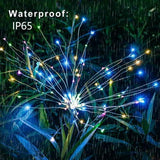 TDA Solar Firework Light Outdoor Garden Decorative Solar Lights Stake Fireworks Stars for Walkway Pathway Backyard | Lumora