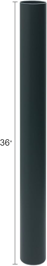 Solus 12, 24, or 36 inch Stub Post for Outdoor Lamp Fixtures – Aluminum Construction, .050" Wall Thickness – for | Lumora