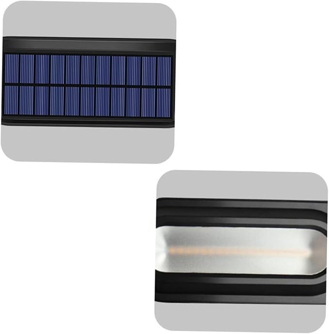 Uonlytech Outdoor LED Wall Light Black Shell Warm Light Practical Garden Lamp for Patio Lawn Decorative Lighting | Lumora