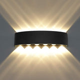 Kawell 12W Waterproof Modern Wall Light LED Wall Lamp Aluminum LED Wall Sconce Up Down Indoor Outdoor for Bedroom | Lumora