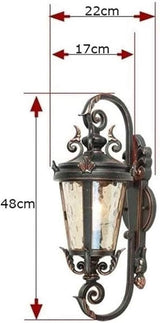 European Style Retro Outdoor Wall Lamp,E26 1-Lights s Sconce Light,Waterproof Outside Illumi Tion Fixture,Villa | Lumora