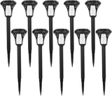 10 Pack Solar Pathway Lights Outdoor Waterproof Solar Lights Solar Yard Lights for Garden Patio Yard Landscape | Lumora