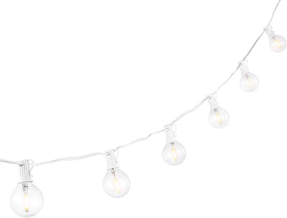 SAFAVIEH Lighting Collection Chiera White 10-Foot LED Outdoor String Lights