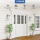 VIANIS Large Adjustable Sensitivity Motion Sensor Exterior Porch Lights