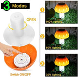 Solar Mushroom Lights Outdoor Ground LED Landscape Lights Light Sensor Light, Waterproof Solar Lights for | Lumora