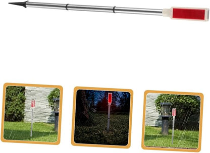 Outdoor Solar Light Road Reflector for Driveway Weatherproof Solar Lights Driveway Marker Solar Garden Lights Outdoor Red