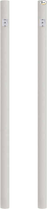 Solus 7-Foot Direct Burial Lamp Post – Aluminum Outdoor Light Pole with Dusk-to-Dawn Sensor – Fits 3" Fixtures – | Lumora