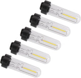 5Pcs Warm White Outdoor Solar Pathway Light Bulbs Solar Lamp Bulb Compatible for Hampton Bay | Lumora