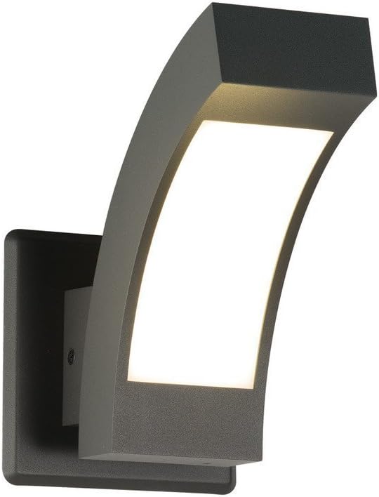 Modern Outdoor Wall Light LED Porch Light Outside House Wall Mount Lamp Sconce Waterproof Aluminum Lantern for Garage Front Door Garden Yard Patio,7.5W 600Lm 3000K