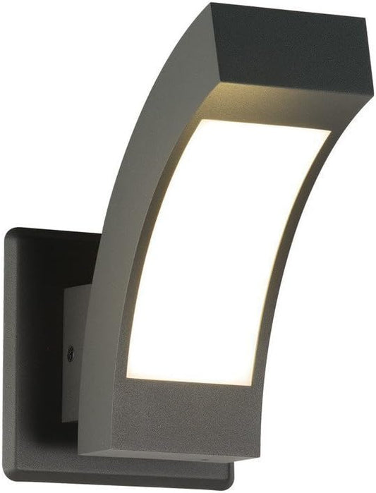 Modern Outdoor Wall Light LED Porch Light Outside House Wall Mount Lamp Sconce Waterproof Aluminum Lantern for Garage Front Door Garden Yard Patio,7.5W 600Lm 3000K