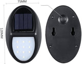 Hemoton 3pcs 10 Led Solar Deck Lights Outdoor Stair Lights Waterproof for Yard Patio Path Garden Fence Walkway Step | Lumora