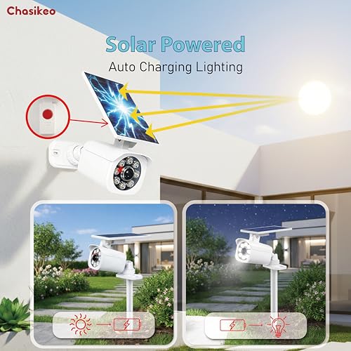 Solar Motion Lights Outdoor, Solar Spotlights with Motion Sensor
